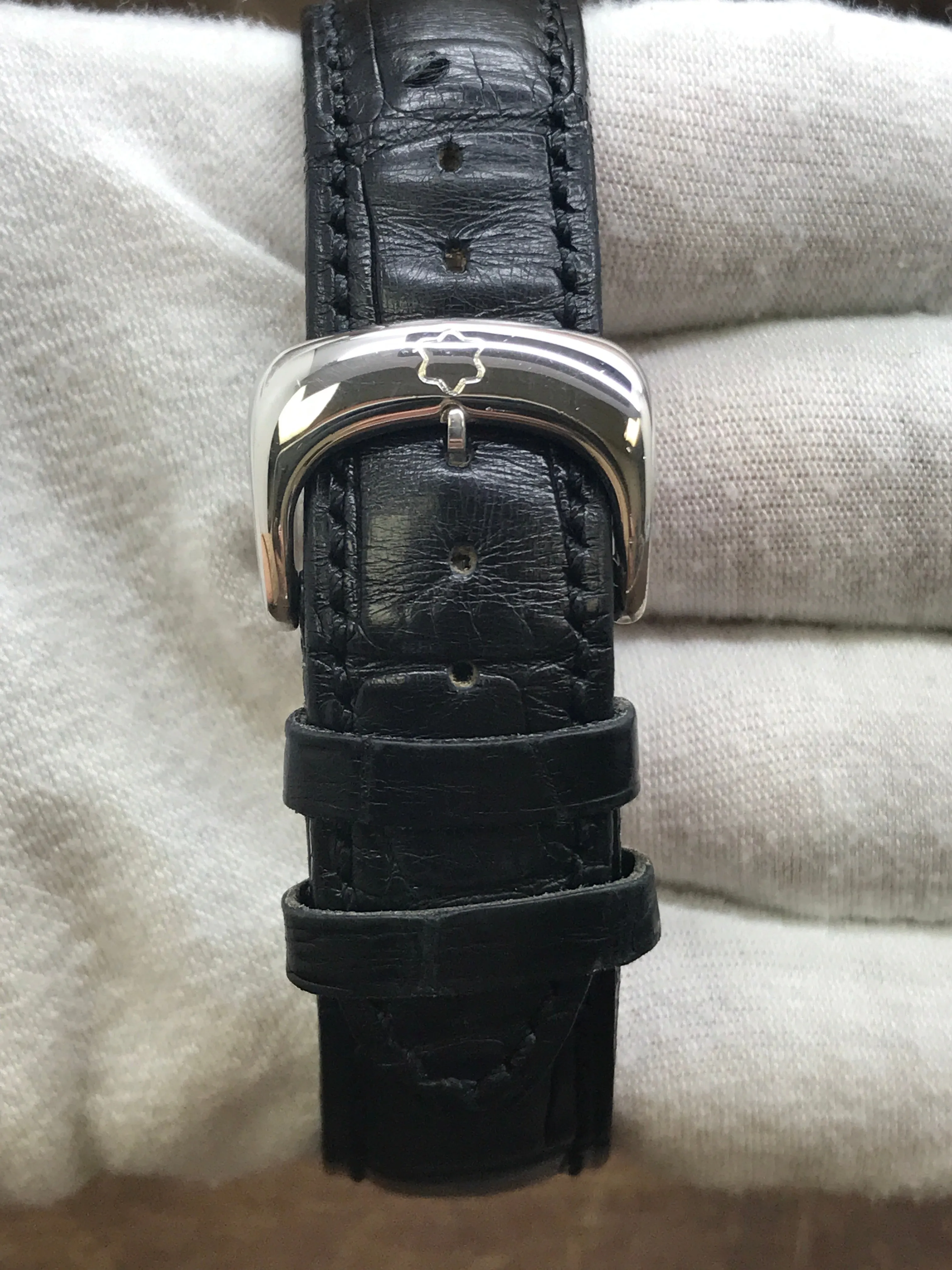 Montblanc Skeleton Star 29127 Skeletonized Dial Manual Wind Women's Watch