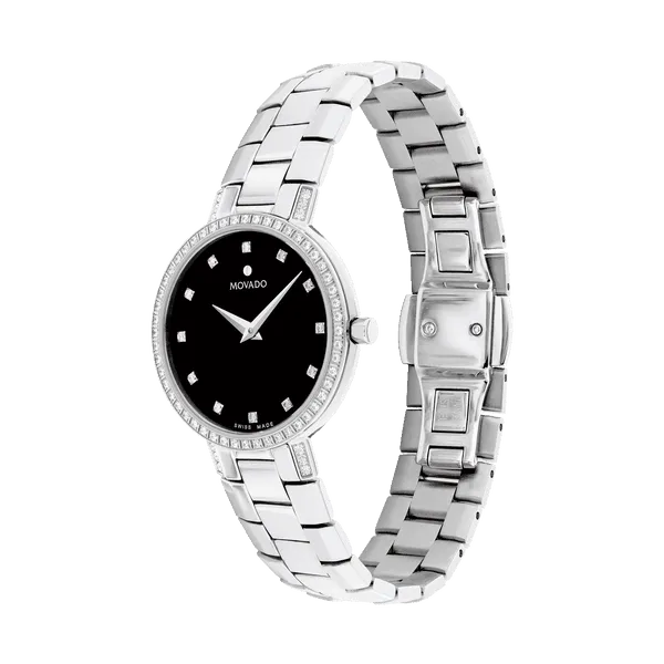 Movado Faceto Quartz Women's Watch 0607484
