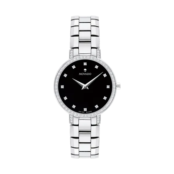Movado Faceto Quartz Women's Watch 0607484
