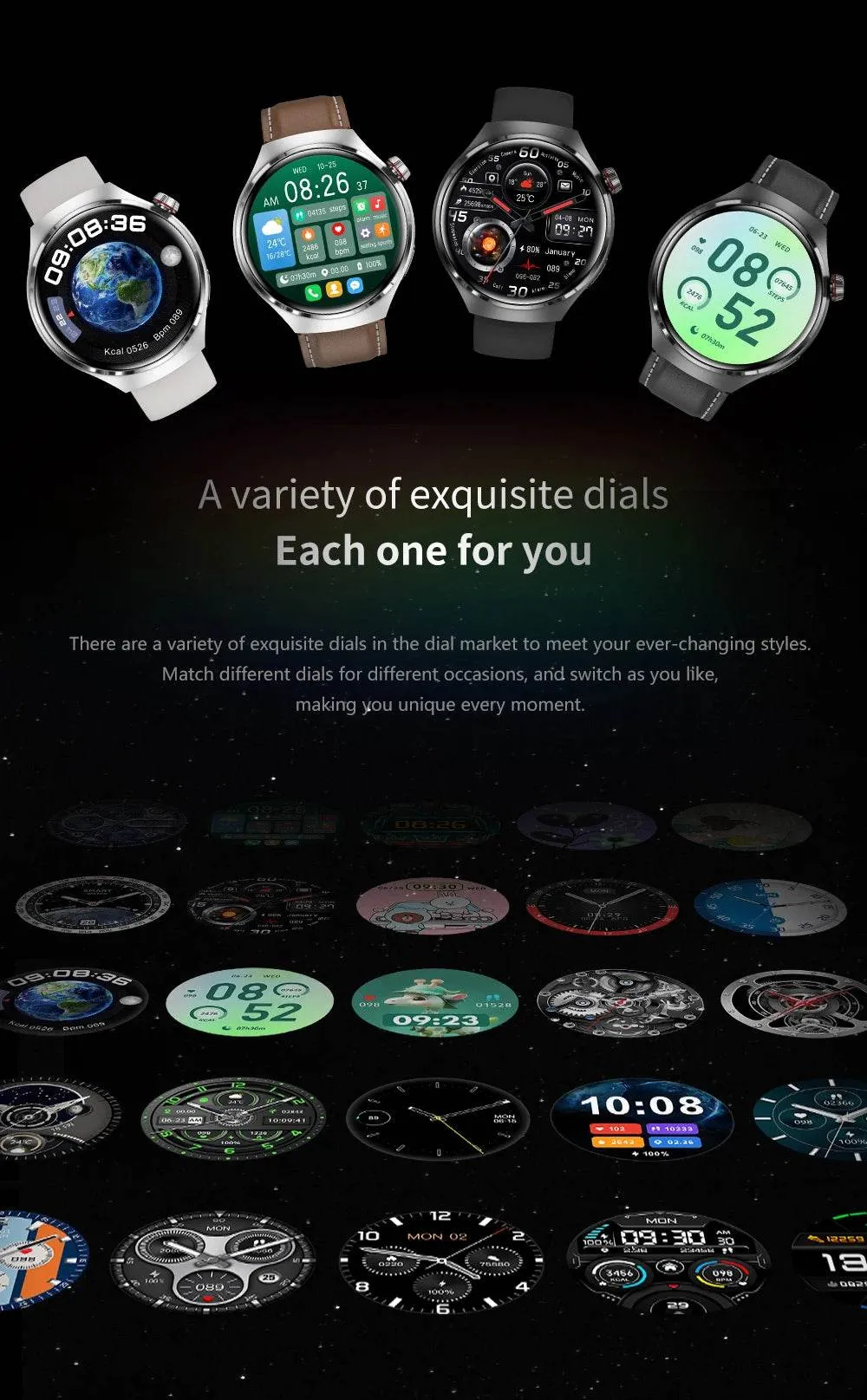 New GPS Sports Track Men's Smart Watch NFC Bluetooth Call Waterproof Smartwatch 360 * 360 HD Touch Screen Smart Men Watches