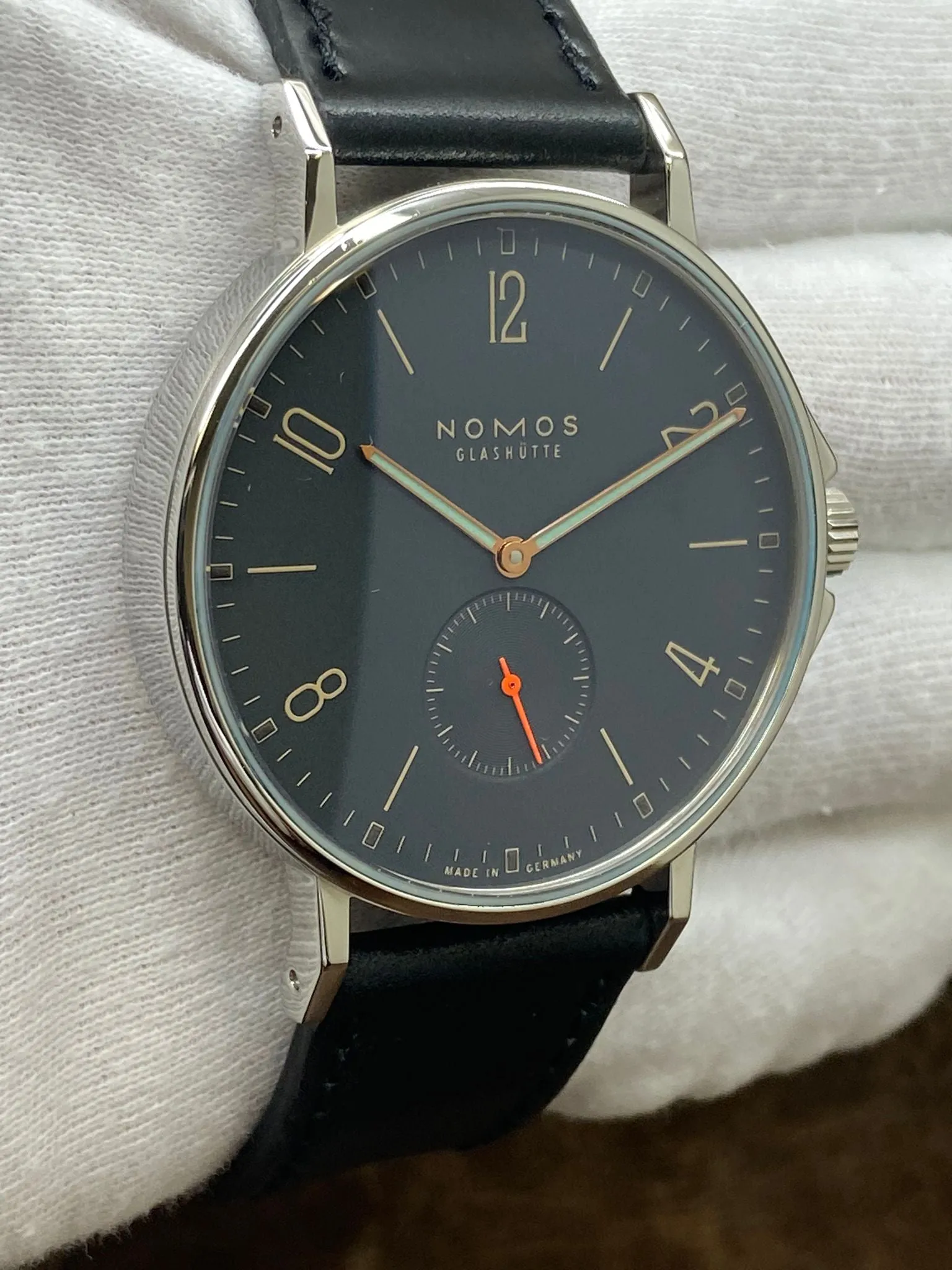 Nomos Ahoi Atlantik 40mm B&P 552 Grey Dial Automatic Men's Watch