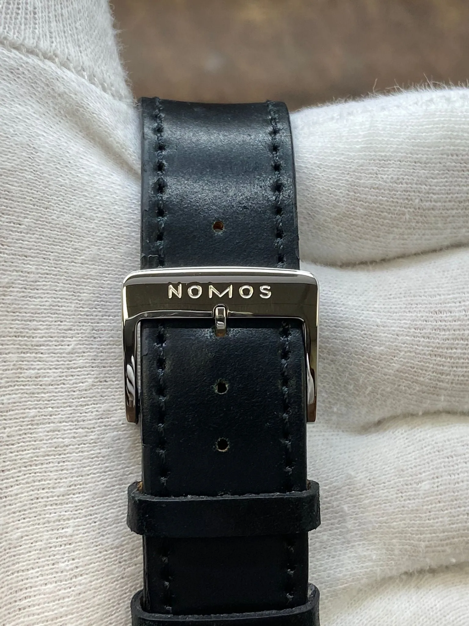 Nomos Ahoi Atlantik 40mm B&P 552 Grey Dial Automatic Men's Watch
