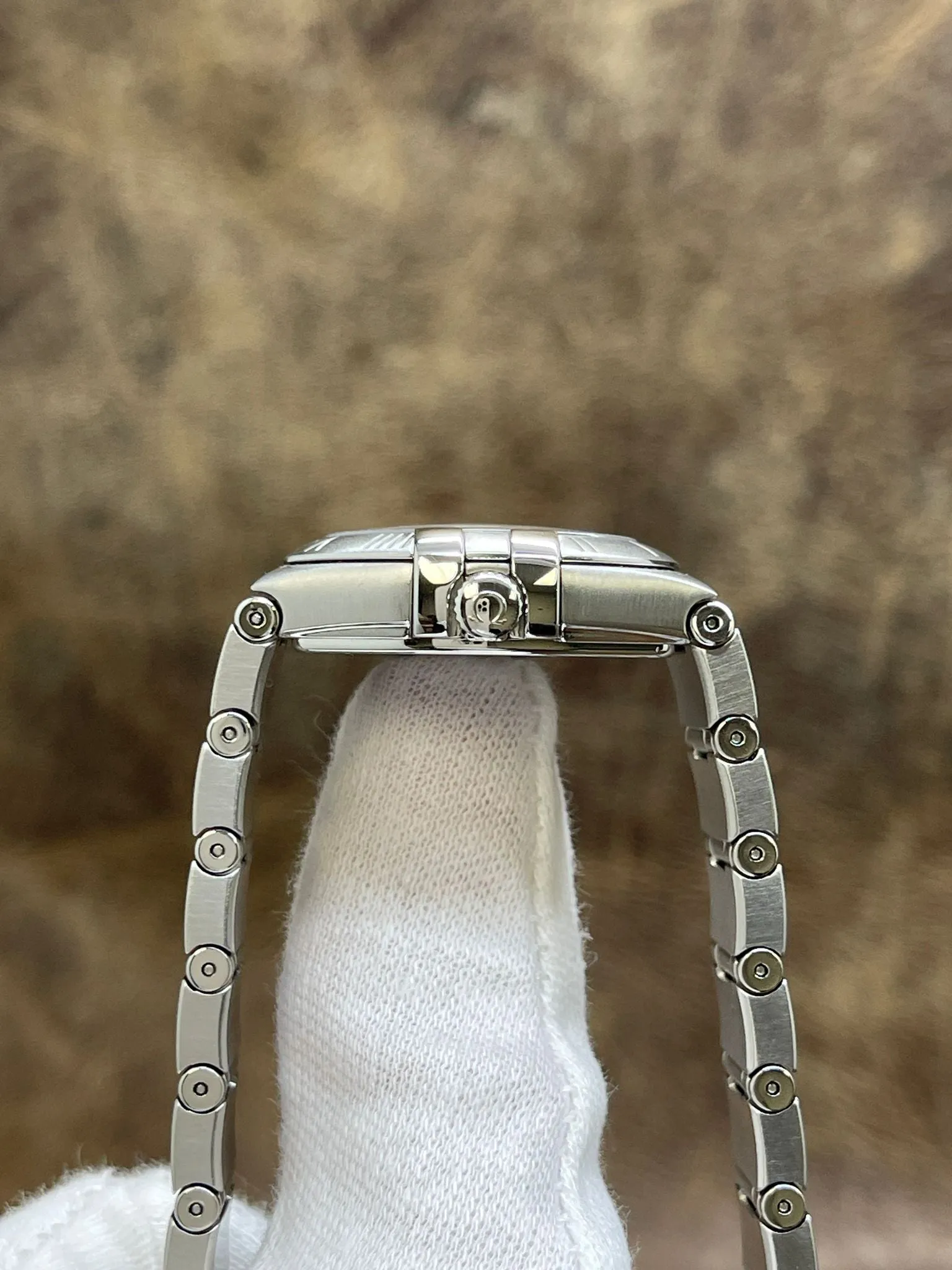 Omega Constellation 123.10.27.60.53.001 Blue Diamond Dial Quartz Women's Watch