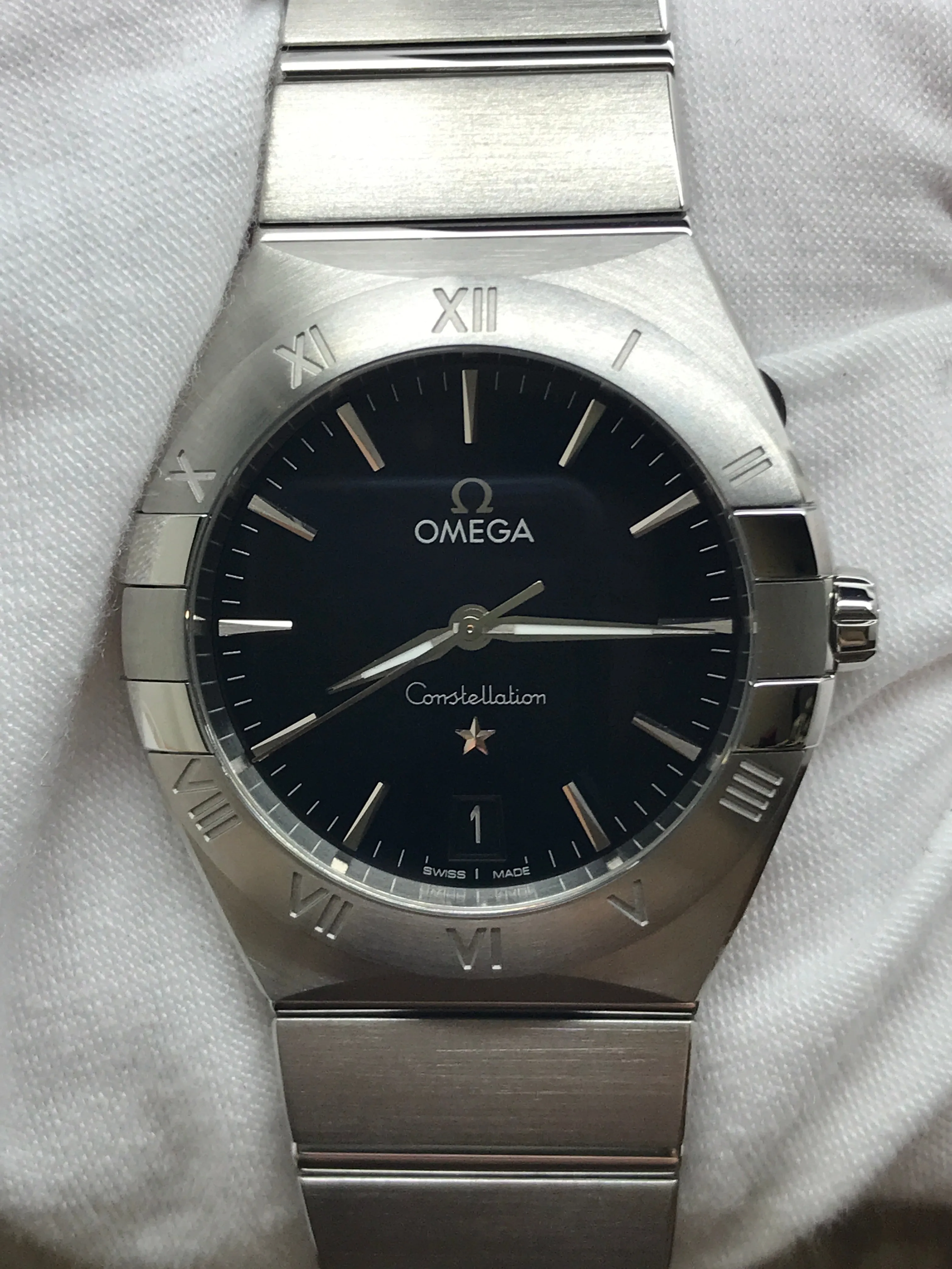 Omega Constellation 36m 131.10.36.60.01.001 Black Dial Quartz Watch