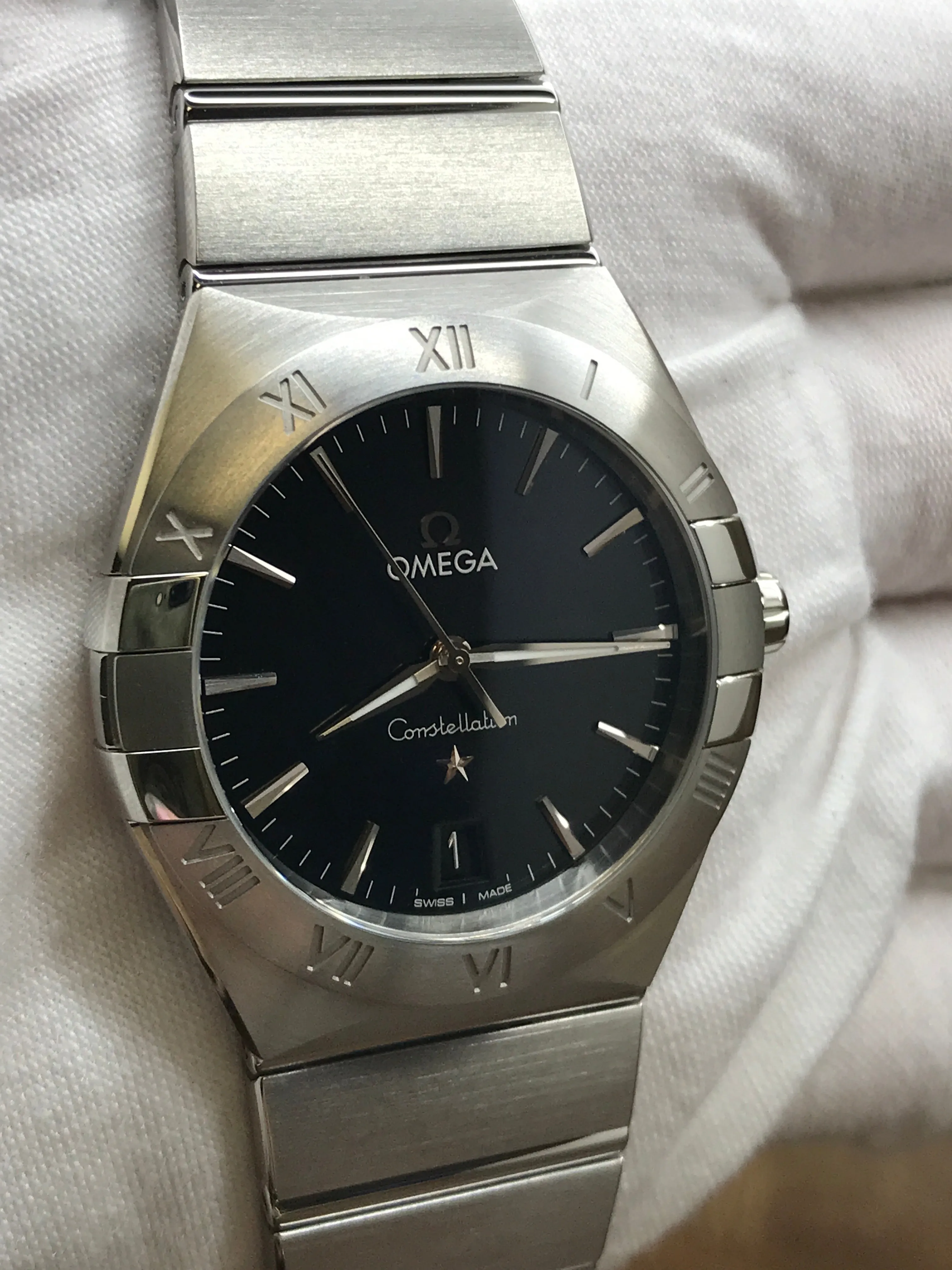 Omega Constellation 36m 131.10.36.60.01.001 Black Dial Quartz Watch