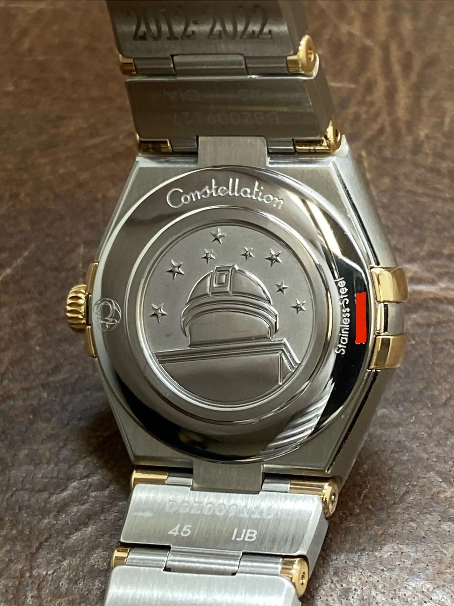 Omega Constellation Manhattan 25mm 131.20.25.60.58.001 Champ Diamond Dial Quartz Women's Watch