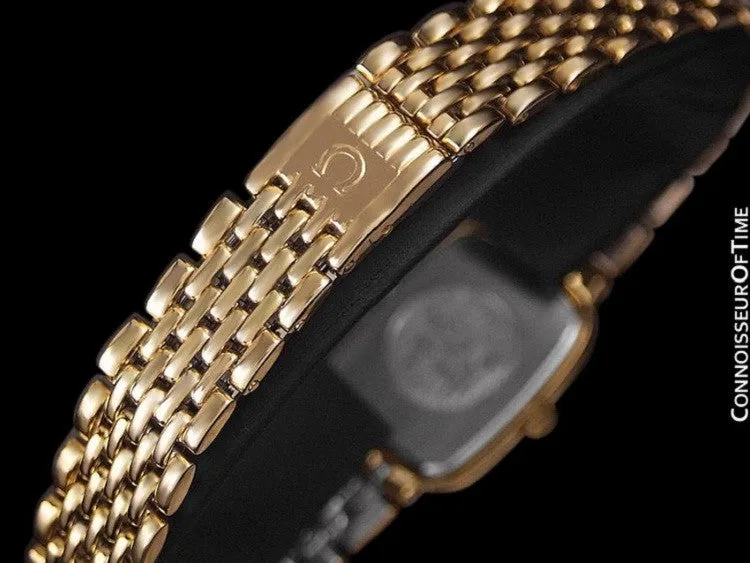 Omega De Ville Ladies Bracelet Dress Watch - 18K Gold Plated