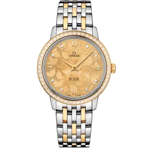 Omega De Ville Prestige 32.7 mm, steel - yellow gold on steel - yellow gold