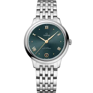 Omega De Ville Prestige 34 mm, steel on steel