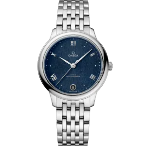Omega De Ville Prestige 34 mm, steel on steel