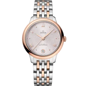 Omega De Ville Prestige 34 mm, steel - Sedna™ gold on steel - Sedna™ gold