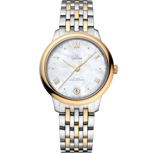 Omega De Ville Prestige 34 mm, steel - yellow gold on steel - yellow gold