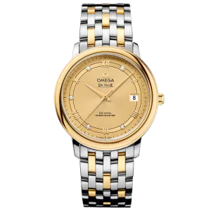 Omega De Ville Prestige 36.8 mm, steel - yellow gold on steel - yellow gold