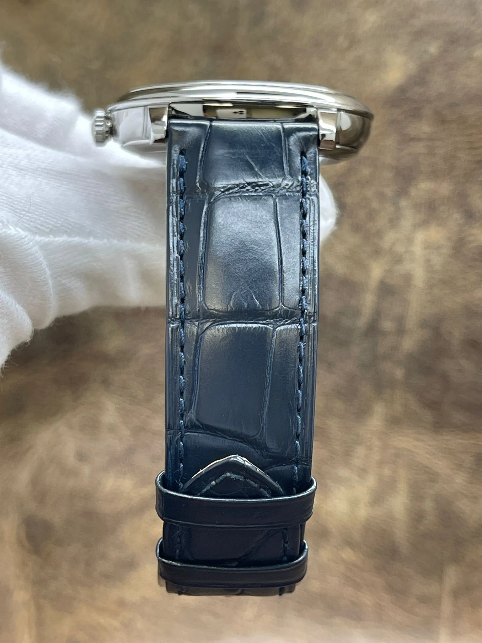 Omega De Ville Prestige 424.13.40.20.03.003 Blue Dial Automatic Men's Watch