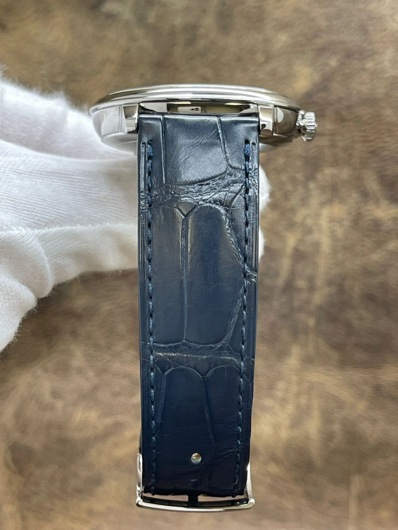 Omega De Ville Prestige 424.13.40.20.03.003 Blue Dial Automatic Men's Watch
