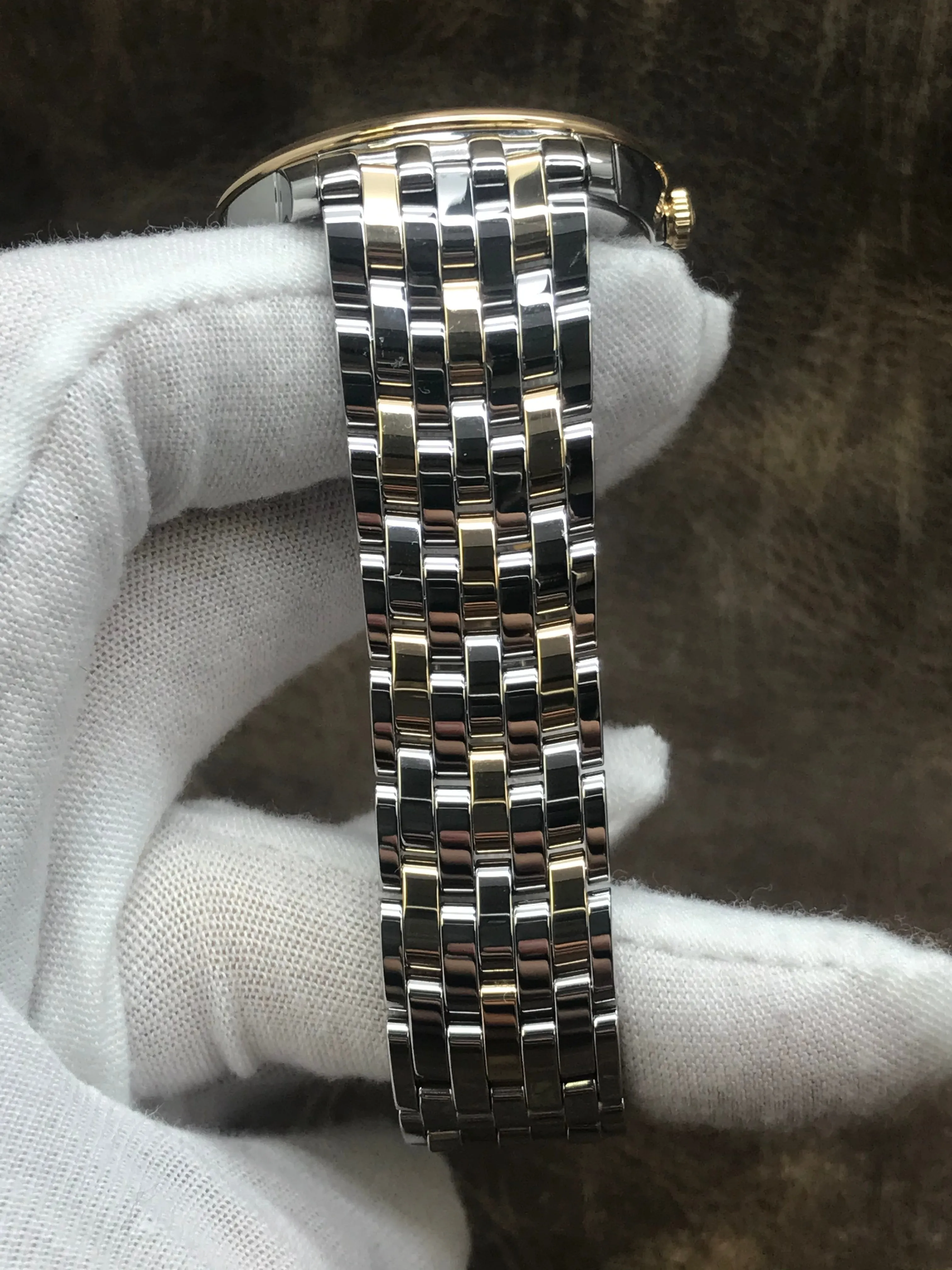 Omega De Ville Prestige Co-Axial 424.20.37.20.08.001 Champagne Dial Automatic Watch