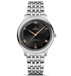 OMEGA De Ville Prestige Co-Axial Master Chronometer, 40mm with Black Dial