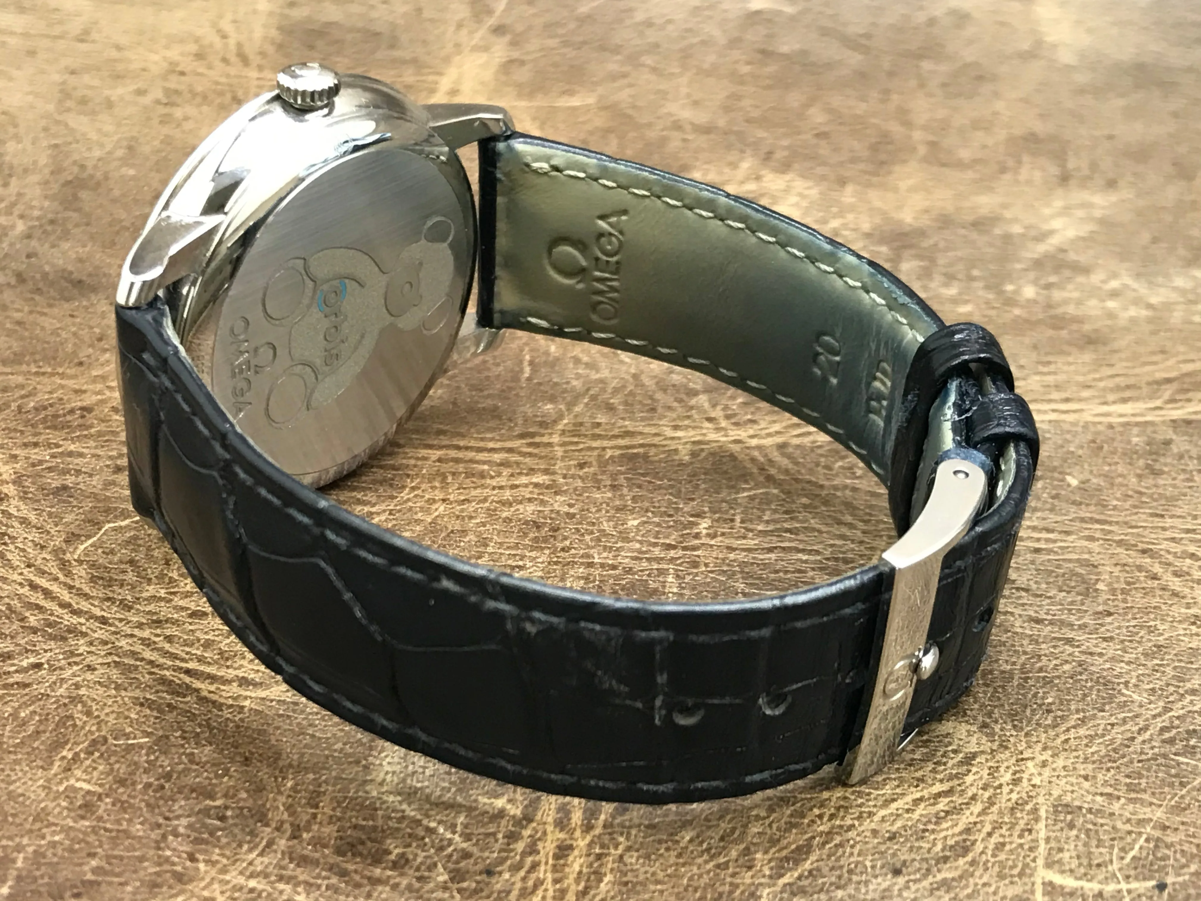Omega De Ville Prestige Prestige Orbis 424.13.40.20.03.003 Blue Dial Automatic Men's Watch