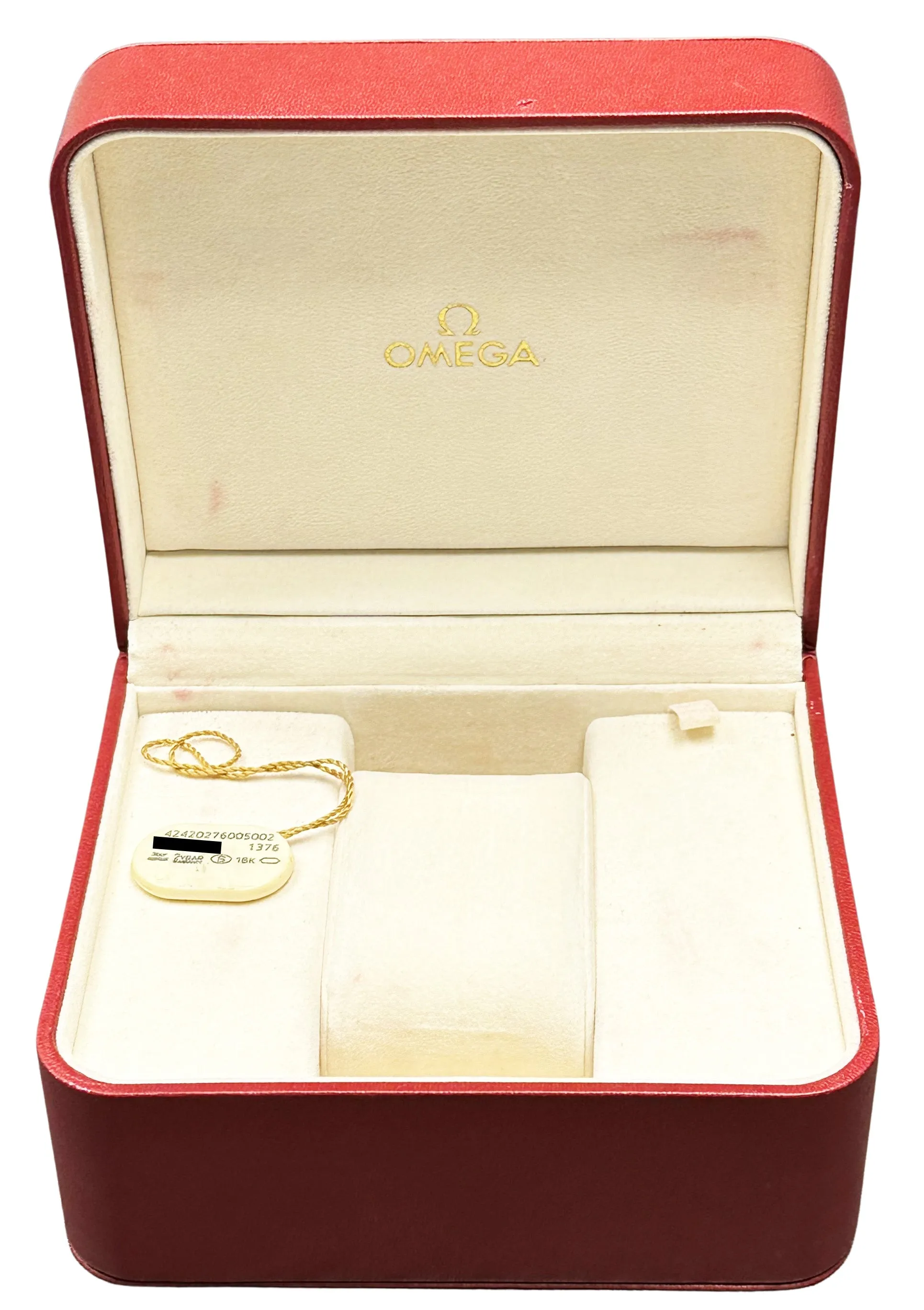 Omega De Ville Prestige Two-Tone Mother of Pearl 27mm 424.20.27.60.05.002 Watch