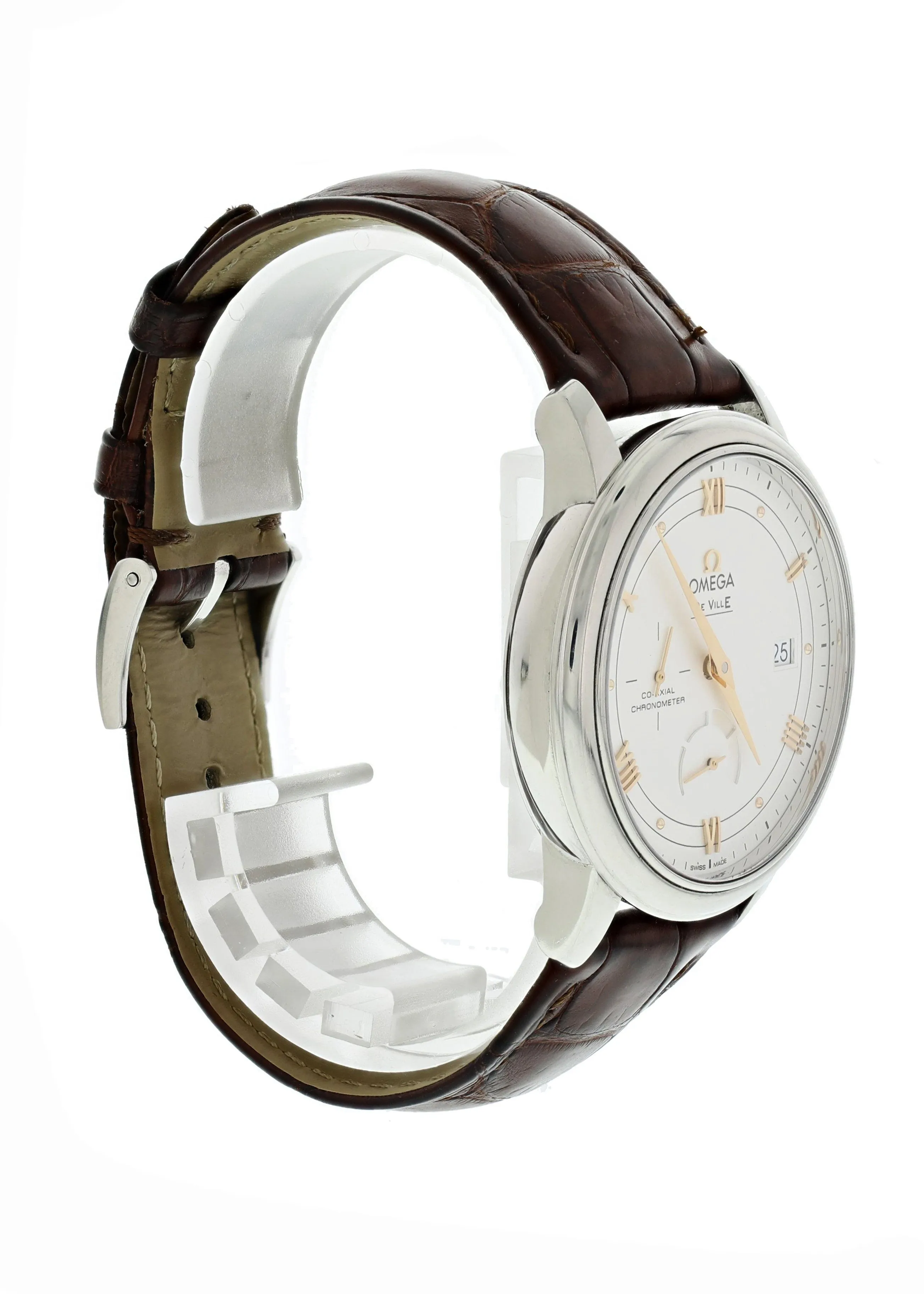 Omega DeVille Prestige 424.13.40.21.02.002 Men's Watch Box Papers