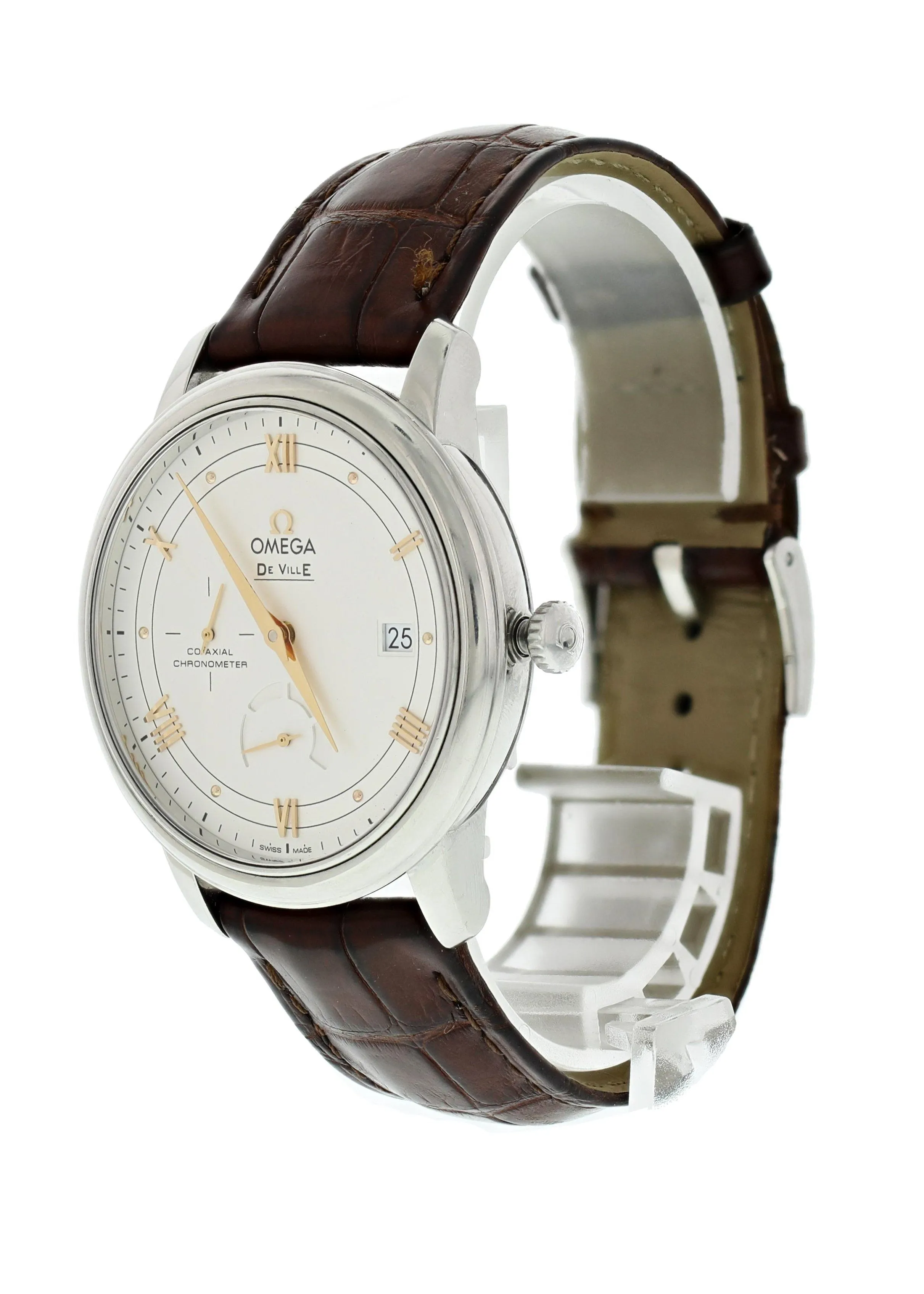 Omega DeVille Prestige 424.13.40.21.02.002 Men's Watch Box Papers