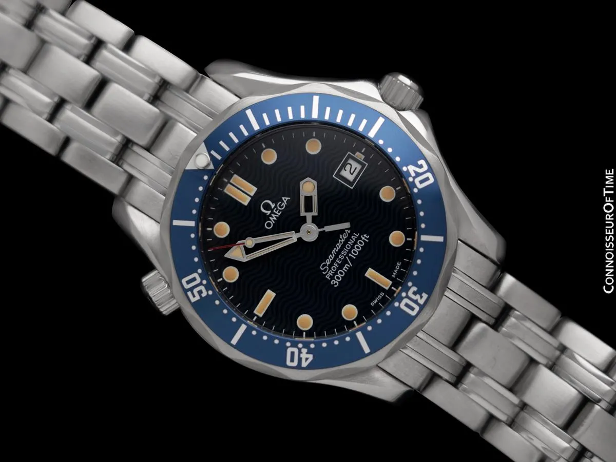 Omega "Joe Biden's" James Bond Seamaster Midsize 300M Professional Diver, Stainless Steel - 2561.80.00