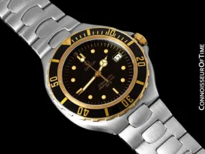 Omega Seamaster 200M Pre-Bond Dive Watch, Date - Stainless Steel & 18K Gold