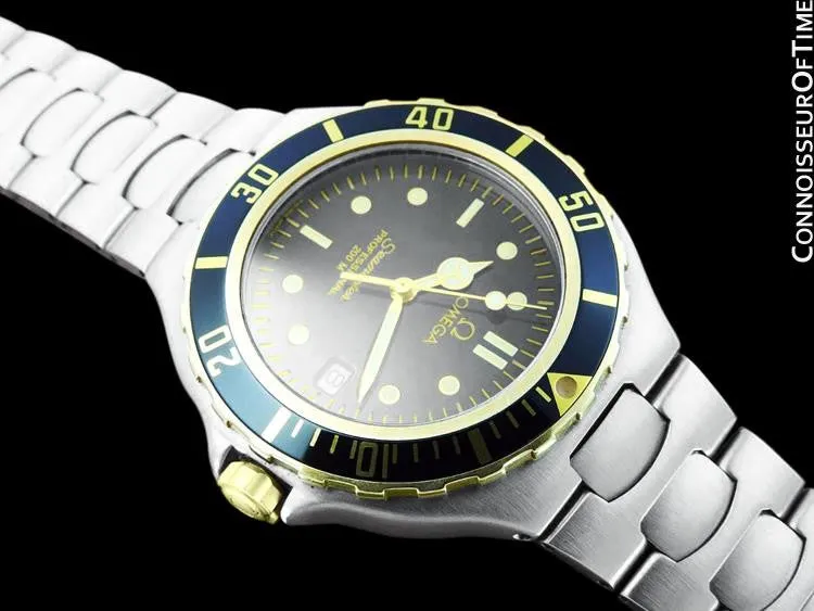 Omega Seamaster 200M Pre-Bond Dive Watch, Date - Stainless Steel & 18K Gold