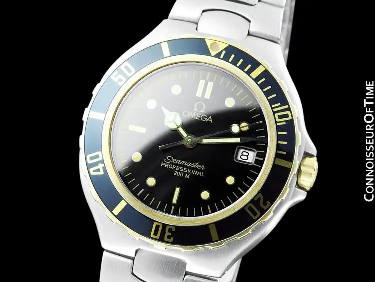 Omega Seamaster 200M Pre-Bond Dive Watch, Date - Stainless Steel & 18K Gold