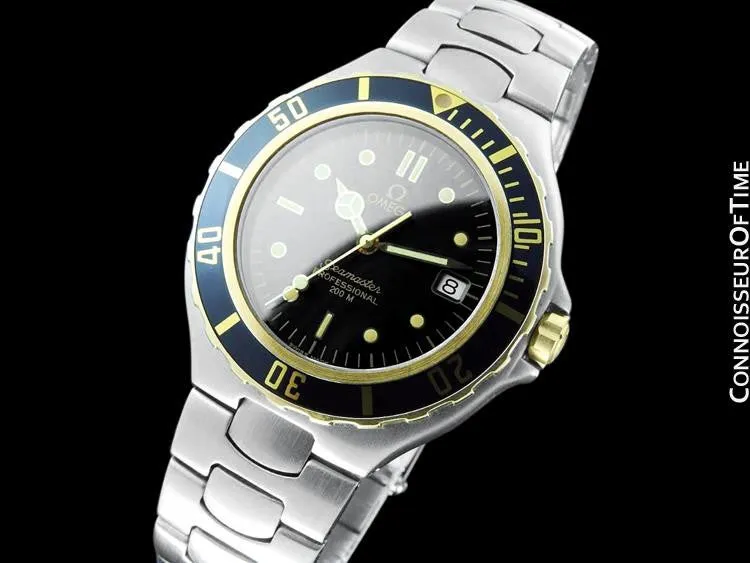 Omega Seamaster 200M Pre-Bond Dive Watch, Date - Stainless Steel & 18K Gold