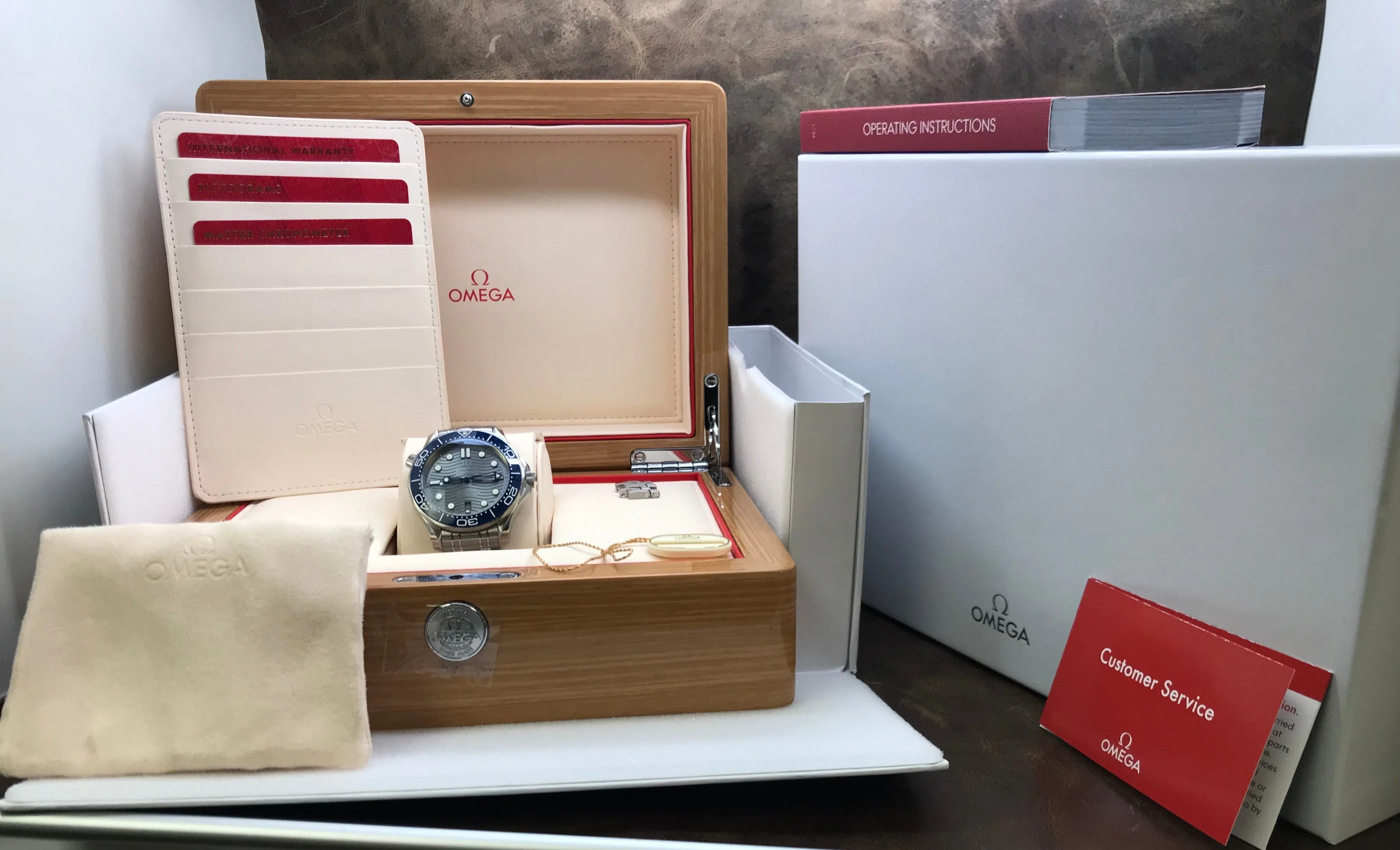 Omega Seamaster 300 210.30.42.20.06.001 Gray Dial Automatic Men's Watch