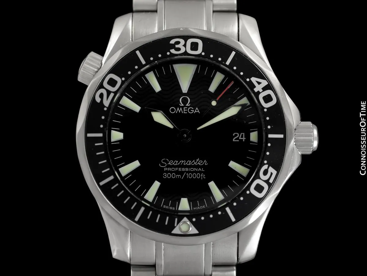 Omega Seamaster 300M Professional Diver Mens Midsize Watch, Stainless Steel - 2262.50