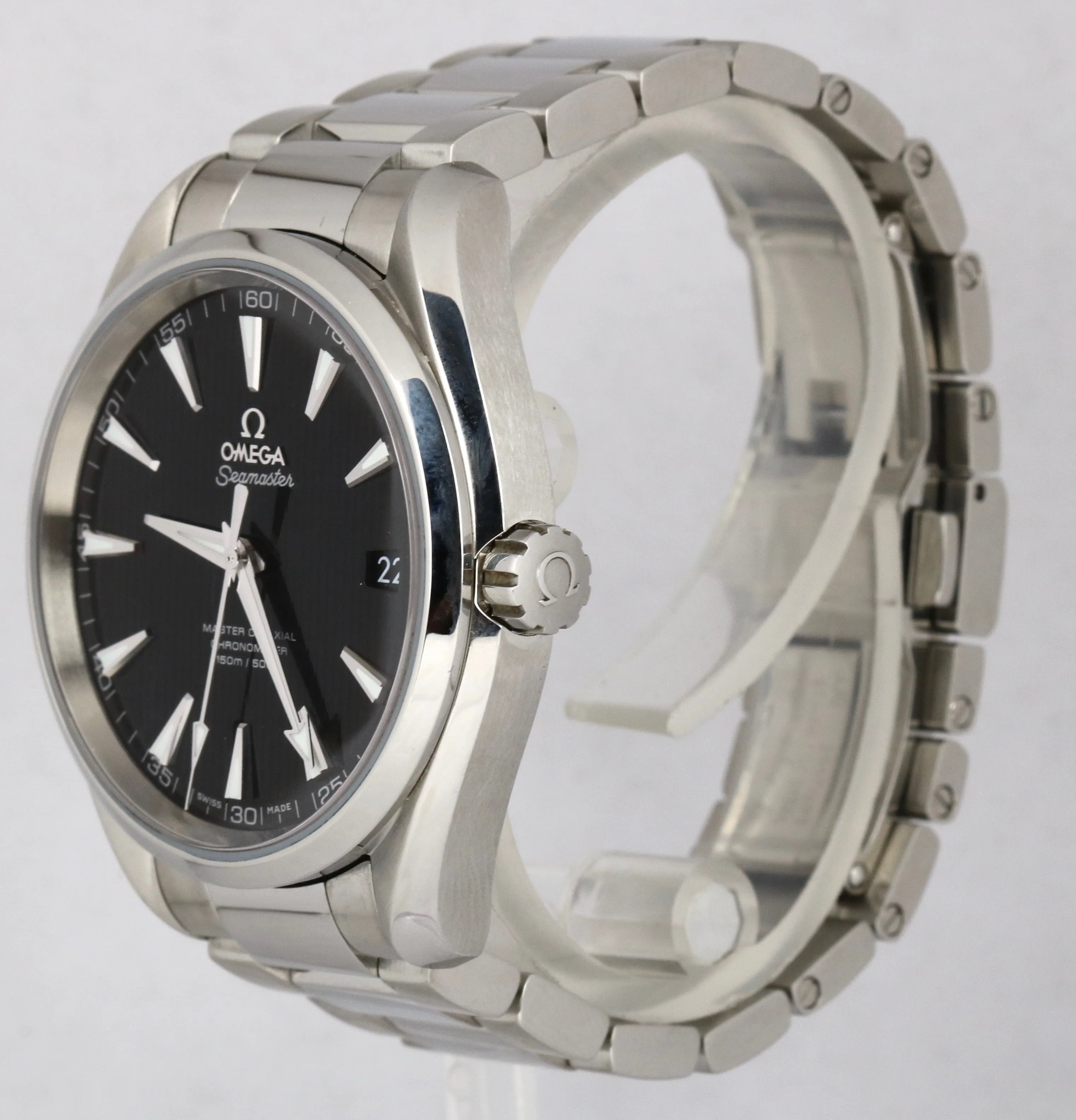 Omega Seamaster Aqua Terra Black Automatic Stainless 231.10.42.21.01.003 Watch
