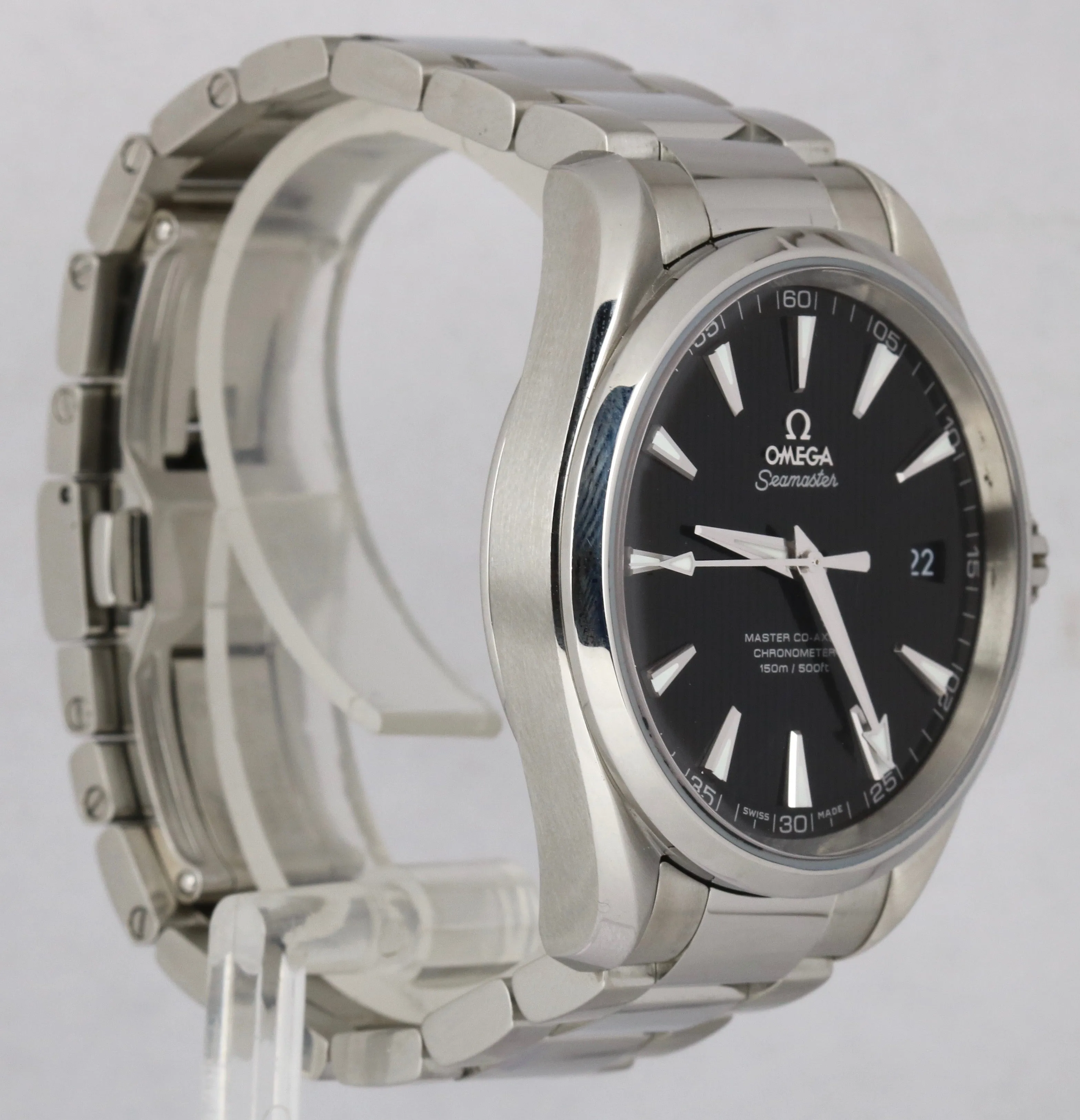 Omega Seamaster Aqua Terra Black Automatic Stainless 231.10.42.21.01.003 Watch