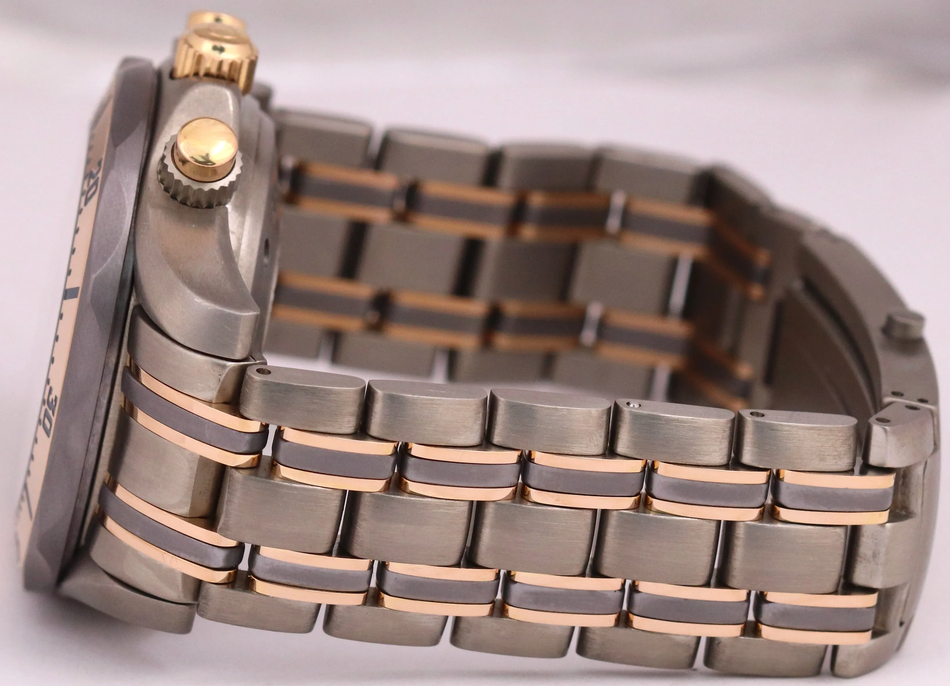 Omega Seamaster Chronograph 41.5mm TITANIUM 18K Rose Gold Automatic 2297.80