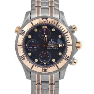 Omega Seamaster Chronograph 41.5mm TITANIUM 18K Rose Gold Automatic 2297.80