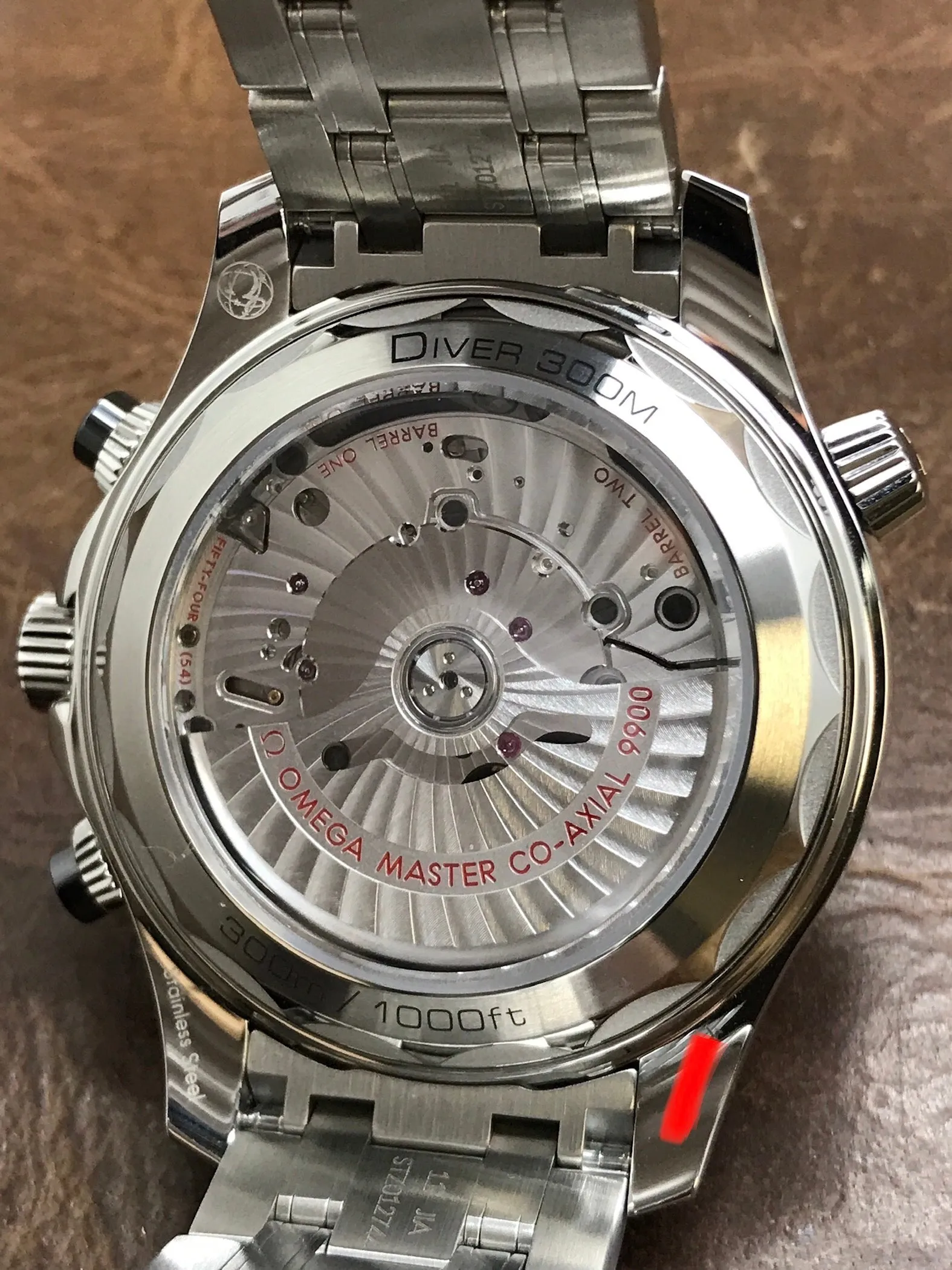 Omega Seamaster Diver 300M 210.30.44.51.01.001 Black Dial Automatic Men's Watch