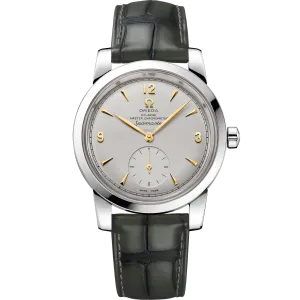Omega Seamaster Seamaster 1948 38 mm, platinum on leather strap