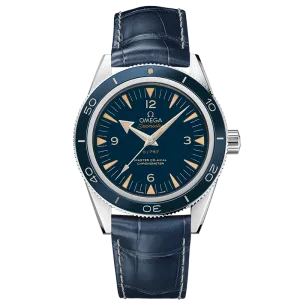 Omega Seamaster Seamaster 300 41 mm, platinum on leather strap