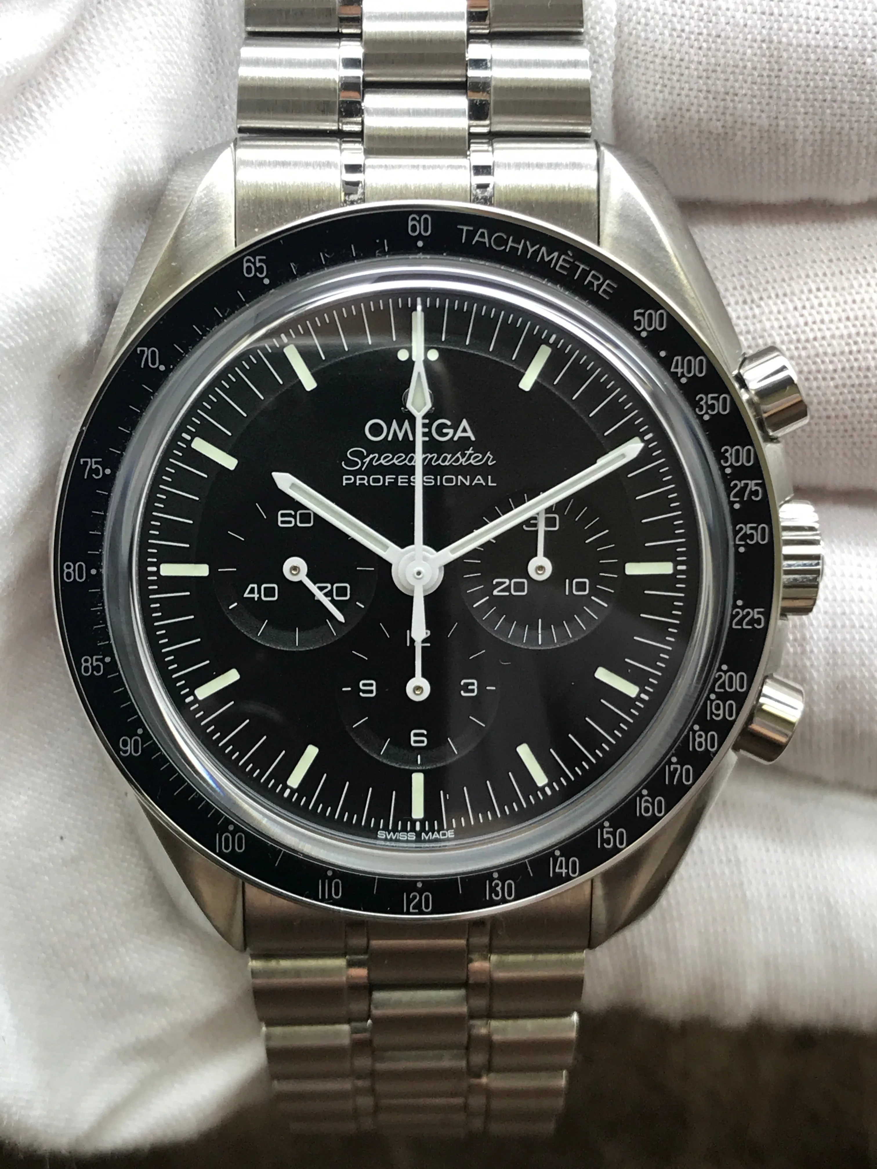 Omega Speedmaster Moonwatch Professional 310.30.42.50.01.001 Black Dial Hand Wind Men's Watch