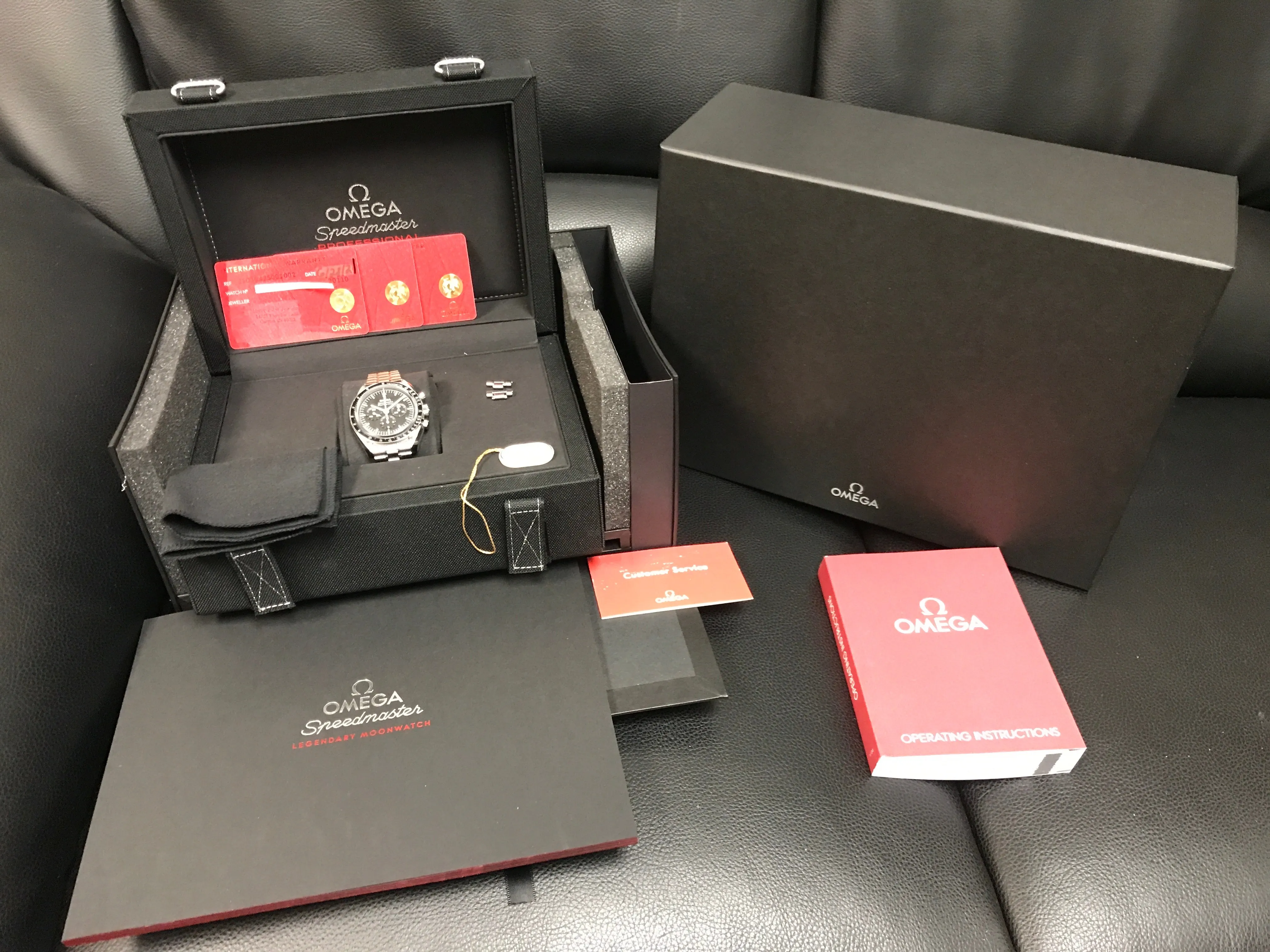 Omega Speedmaster Moonwatch Professional 310.30.42.50.01.001 Black Dial Hand Wind Men's Watch