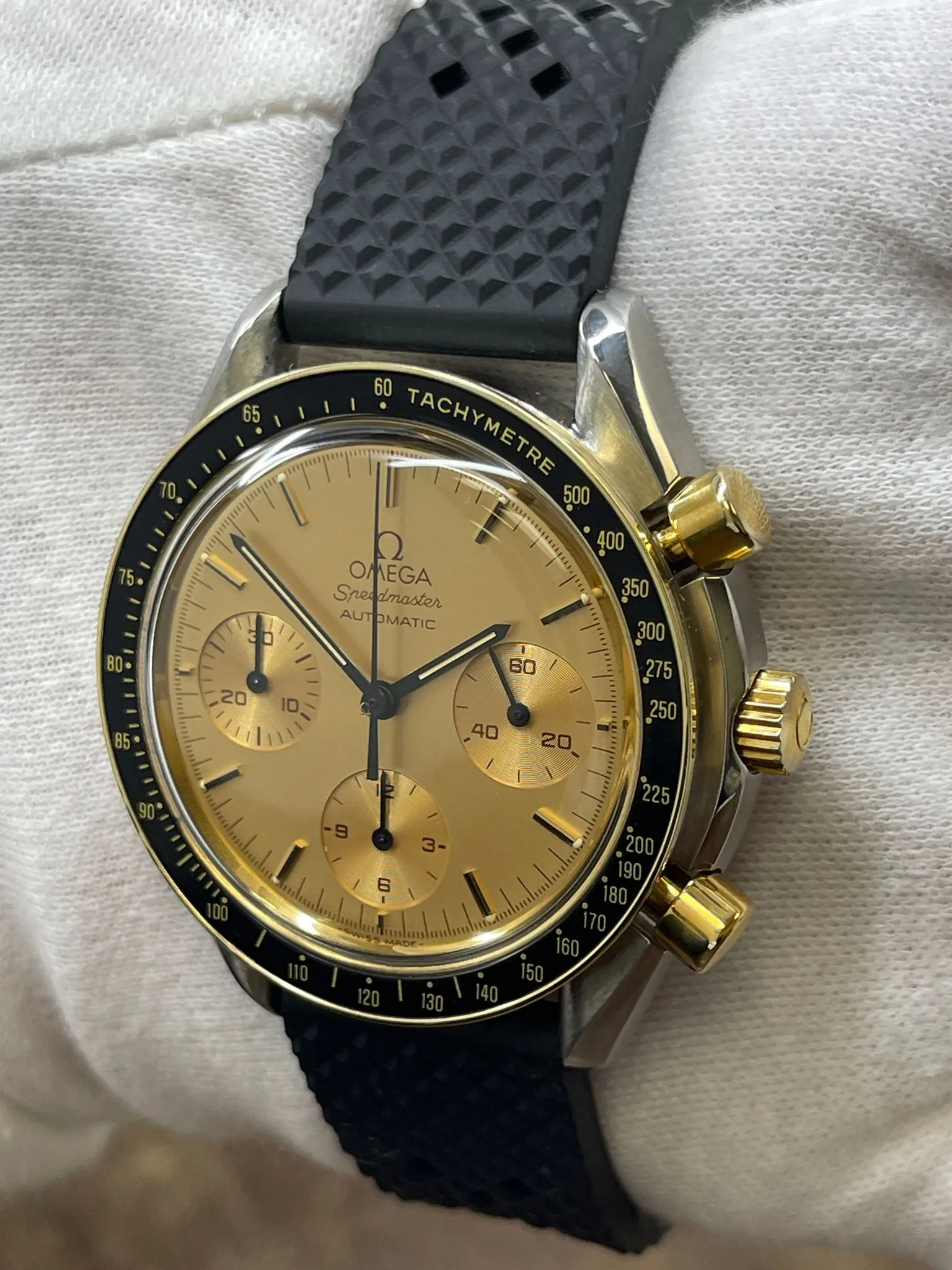 Omega Speedmaster Reduced 3310.10 Champagne Dial Automatic Men's Watch