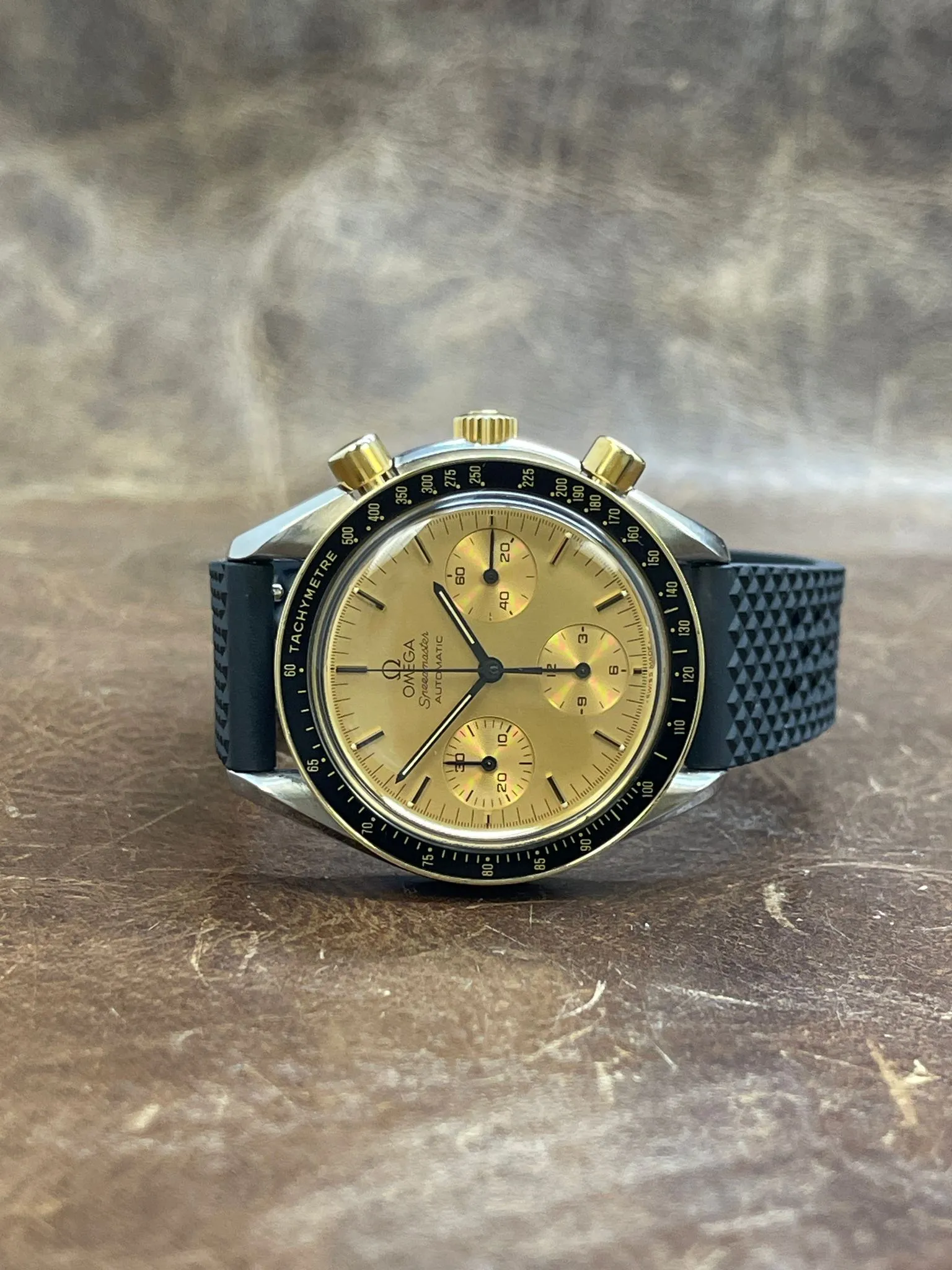 Omega Speedmaster Reduced 3310.10 Champagne Dial Automatic Men's Watch