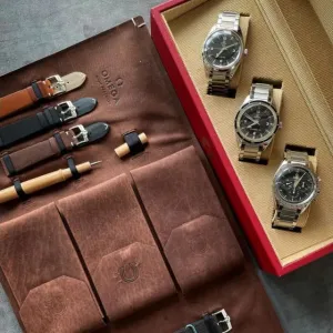 OMEGA TRILOGY LIMITED EDITION SET SPEEDMASTER, SEAMASTER, RAILMASTER COMPLETE SET