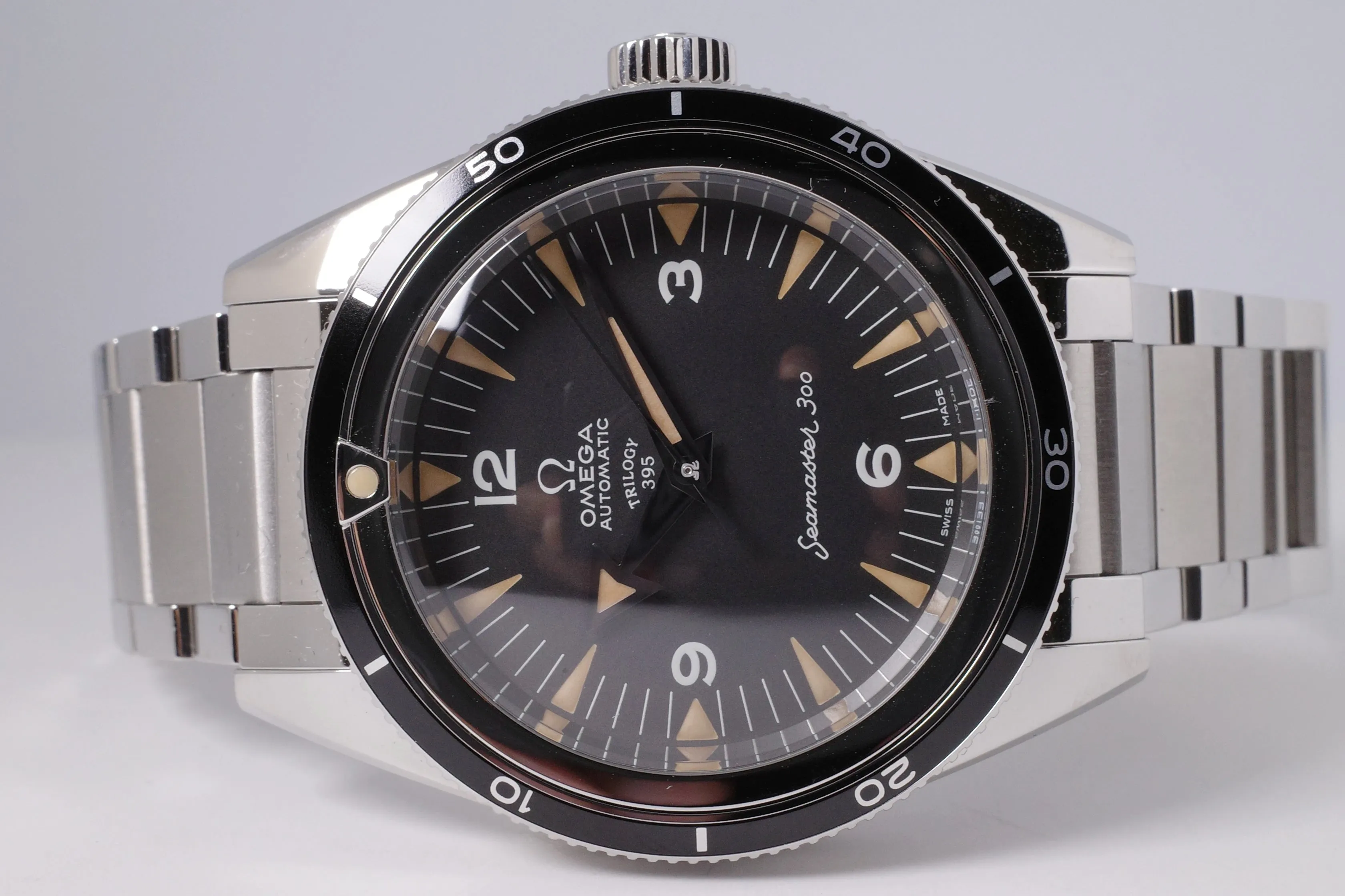 OMEGA TRILOGY LIMITED EDITION SET SPEEDMASTER, SEAMASTER, RAILMASTER COMPLETE SET