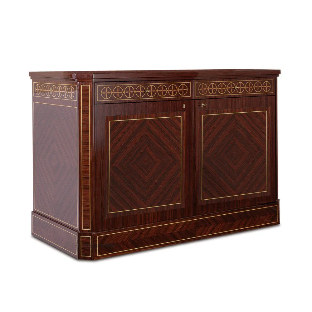 Orbita Bergamo 40-Unit Watch Winder In Rosewood