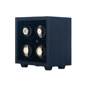 Orbita Insafe 4-Unit Watch Winder In Black