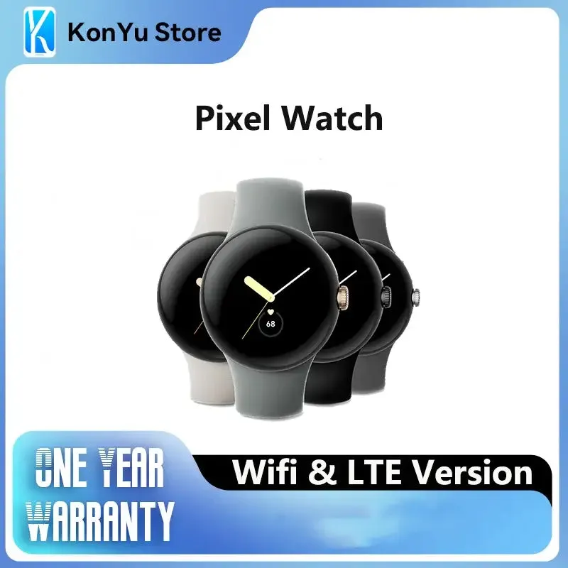 Original Google Pixel Watch 41mm WiFi, Call, Heart Rate Tracking, GPS And NFC