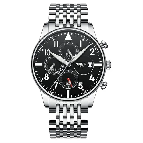 Original Nibosi Luxury Watch For Men - Exclusive Collection - NBC 22