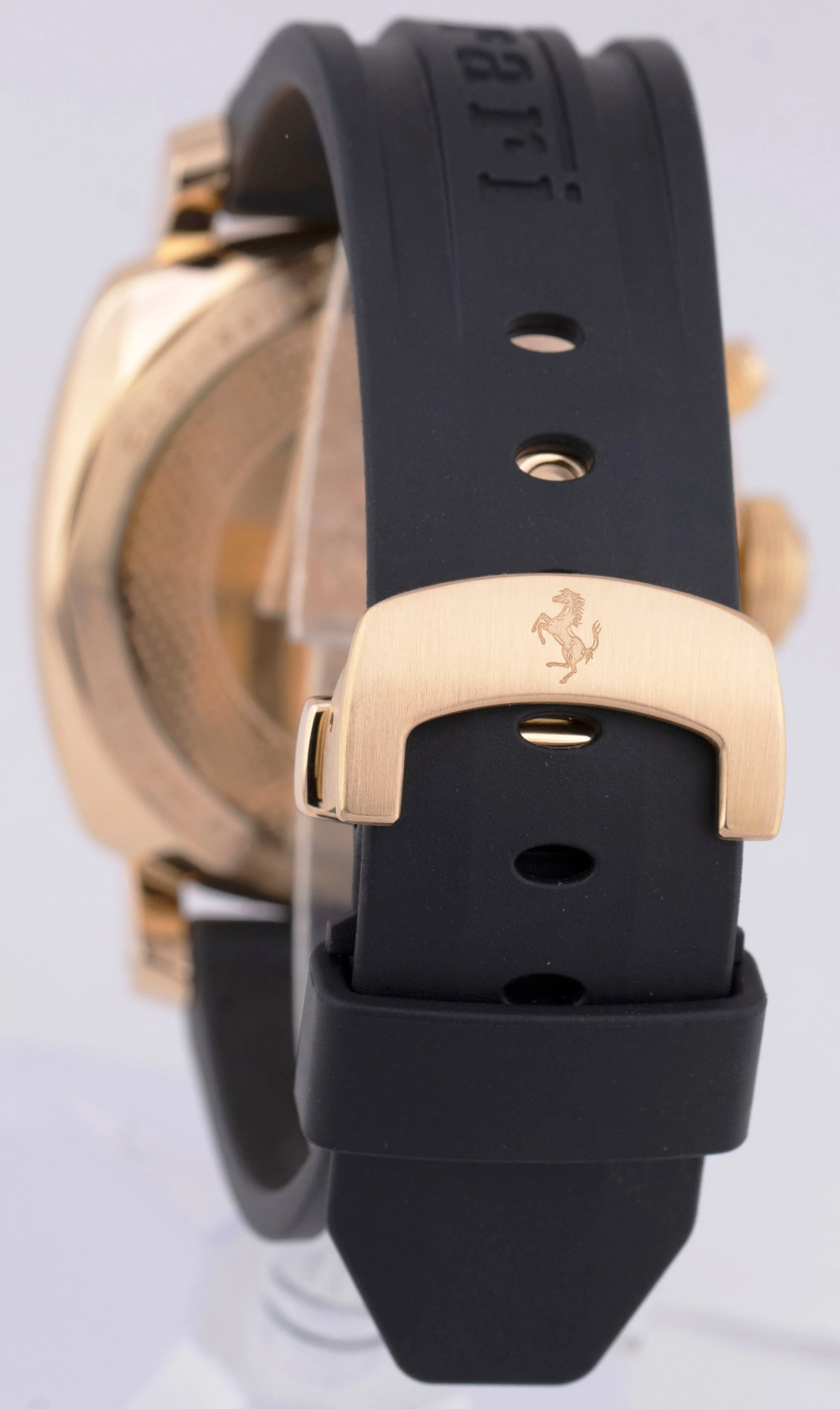 Panerai Ferrari 18K Rose Gold Grand Turismo Chronograph PAPERS 45mm FER00006 B P
